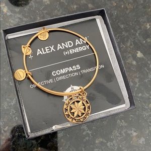 Alex and Ani gold bracelet